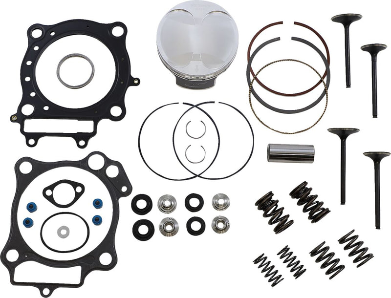 Kibblewhite Top End Service Kit for 2004-2005 HONDA TRX 450 R Top End Kit Black Diamond™ Stainless