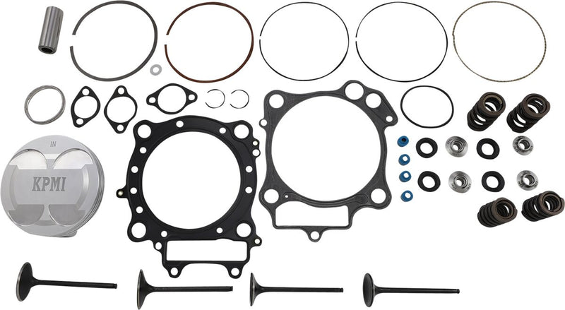 Kibblewhite Top End Service Kit for 2006-2009, 2012-2014 HONDA TRX 450 Top End Kit Black Diamond™ Stainless