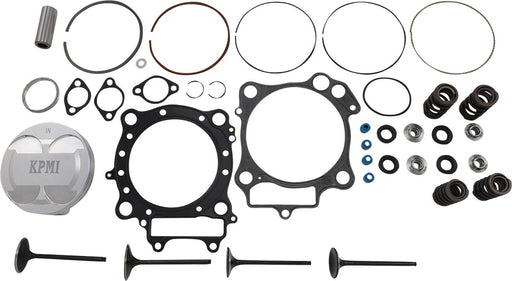 Kibblewhite Top End Service Kit for 2006-2009, 2012-2014 HONDA TRX 450 Top End Kit Black Diamond™ Stainless