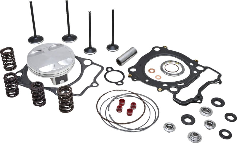 Kibblewhite Top End Service Kit for 2006-2009, 2012-2014 HONDA TRX 450 Top End Kit Black Diamond™ Stainless
