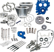 S&S Cycle 100" Power Package Engine Performance Kit Silver 585GE #330-0663