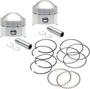 S&S Cycle Piston Kit 80" Stock Big Twin for 1979-1980 Harley-Davidson High Compression #106-5521