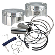 S&S Cycle Piston Kit for 1999-2017 Harley-Davidson Standard Bore Dual Ring