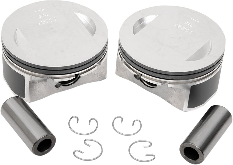 Drag Specialties Replacement Piston Kit #21989-07+.005