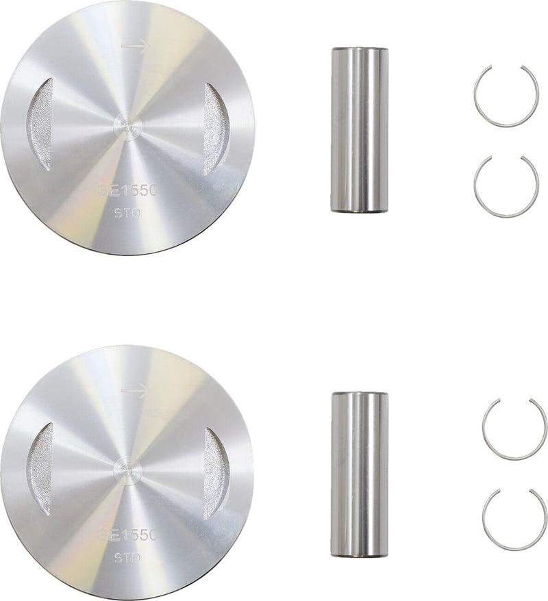 Drag Specialties Replacement Piston Kit Fits Harley-Davidson Softail, Touring Models 2000-2005