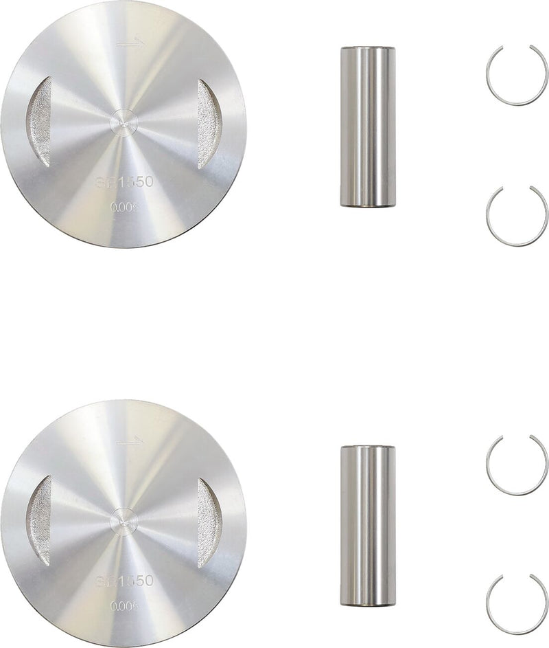 Drag Specialties Replacement Piston Kit Fits Harley-Davidson Softail, Touring Models 2000-2005