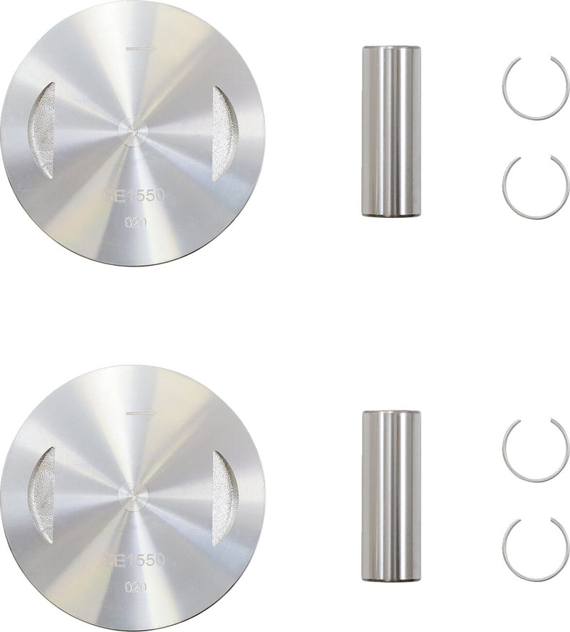 Drag Specialties Replacement Piston Kit Fits Harley-Davidson Softail, Touring Models 2000-2005