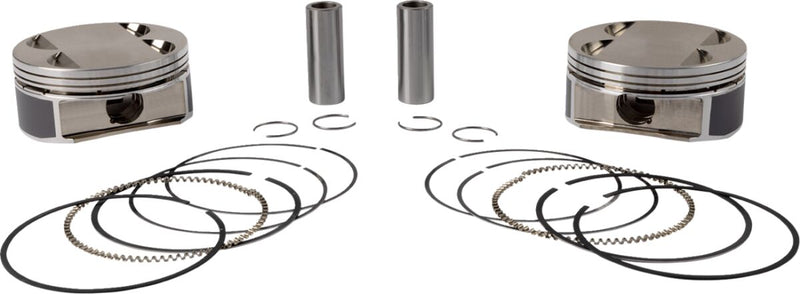 S&S Cycle 4.250 in. Piston Set for 1999-2017 Harley-Davidson Dyna and 1999-2019 Harley-Davidson Touring Models