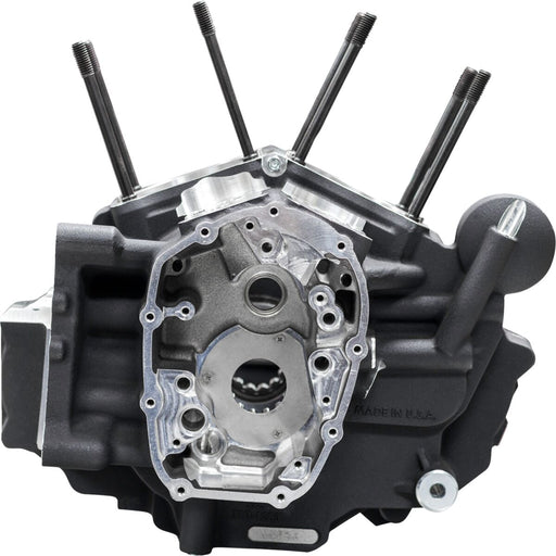 S&S Cycle M8 Softail Crankcase for 2018-2025 Harley-Davidson MK-Series Matte Black