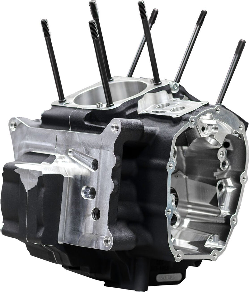 S&S Cycle M8 Softail Crankcase for 2018-2025 Harley-Davidson MK-Series Matte Black Each