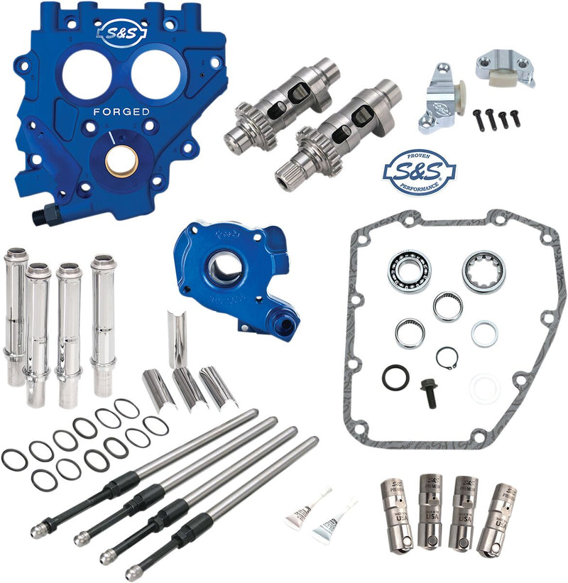 S&S Cycle Chain Drive Cam Chest Kit Easy Start Camchest Kit #330-0543