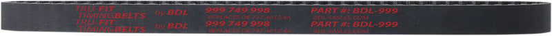Belt Drives Ltd. Tru-Fit Timing Belts 21,00 mm 89T 21.00 mm Pair