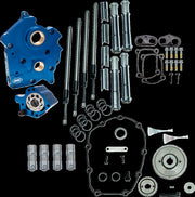 S&S Cycle Cam Chest Kit without Cams for Gear Drive M8 for 2017-2025 Harley-Davidson Camchest Kit Chrome #310-1259
