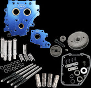 S&S Cycle Cam Chest Kit without Cams for Gear Drive Twin Cam for 2006-2017 Harley-Davidson Camchest Kit Chrome