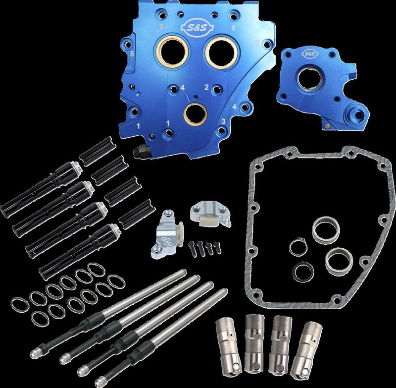 S&S Cycle Cam Chest Kit without Cams for Chain Drive Twin Cam for 2006-2017 Harley-Davidson Camchest Kit #310-1272