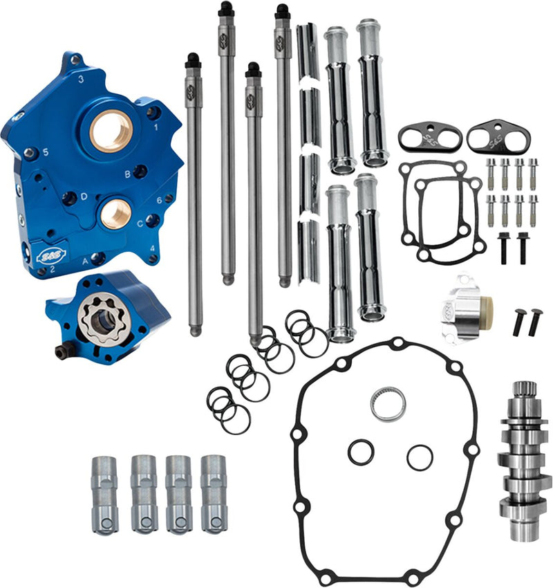 S&S Cycle Cam Chest Kit with 496 Cam for 2017-2025 Harley-Davidson Camchest Kit Chain
