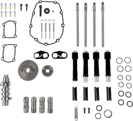 S&S Cycle 496 Camshaft Kit with Pushrod Tubes for 2017-2025 Harley-Davidson Gear Drive