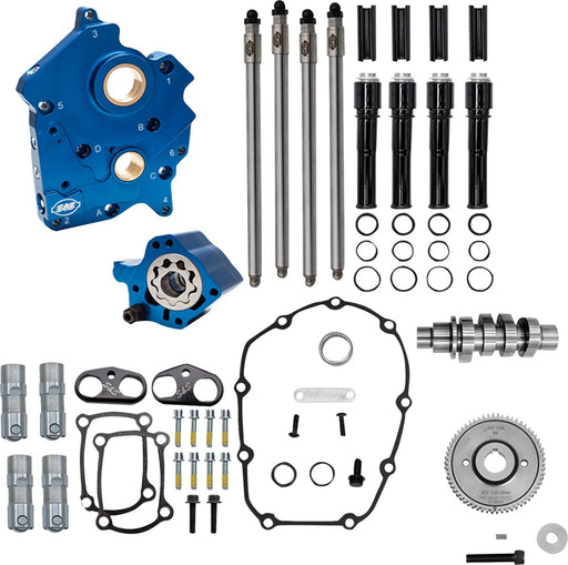 S&S Cycle Cam Chest Kit for M8 for 2017-2026 Harley-Davidson Camchest Kit Gear Drive