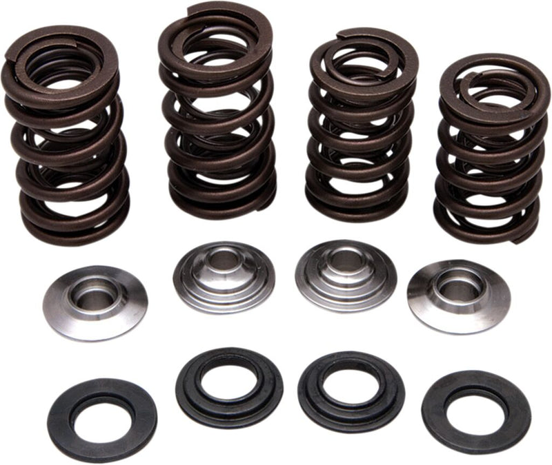 Kibblewhite Valve Spring Kit for 2002-2008 HONDA CRF 450 R Lightweight Racing Chrome-Silicon
