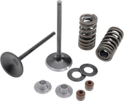 Kibblewhite Intake Stainless Conversion Valve and Spring Kit for 2004-2017 HONDA CRF 250 Black Diamond™ Stainless