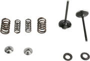 Kibblewhite Intake Stainless Conversion Valve and Spring Kit for 2002-2008 HONDA CRF 450 R Black Diamond™ Stainless #30-31210
