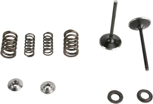 Kibblewhite Intake Stainless Conversion Valve and Spring Kit for 2002-2008 HONDA CRF 450 R Black Diamond™ Stainless