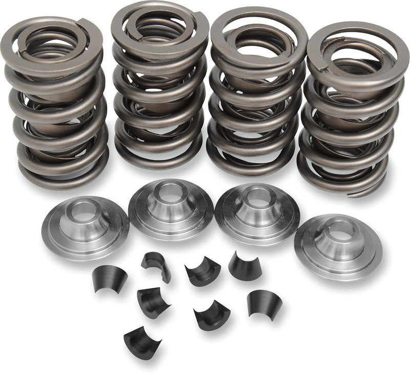 Kibblewhite Racing Valve Spring Kit for 1966-1983 Harley-Davidson Lightweight Racing Chromium Silicon Alloy #20-2110
