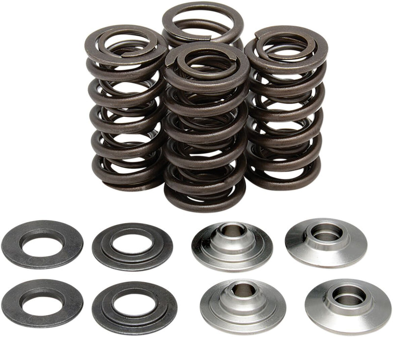Kibblewhite Valve Spring Kit for 2007-2015 SUZUKI RM-Z 250 Lightweight Racing Chrome-Silicon