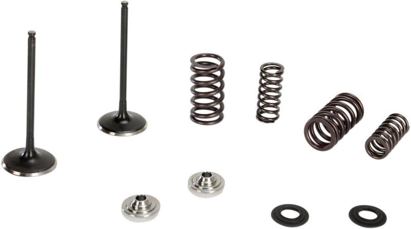 Kibblewhite Intake Stainless Conversion Valve and Spring Kit for 2007-2014 SUZUKI RM-Z 250 White Diamond® Stainless