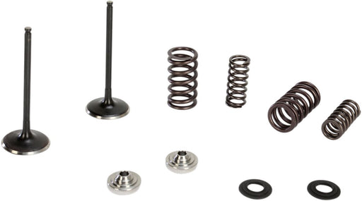Kibblewhite Intake Stainless Conversion Valve and Spring Kit for 2007-2014 SUZUKI RM-Z 250 White Diamond® Stainless