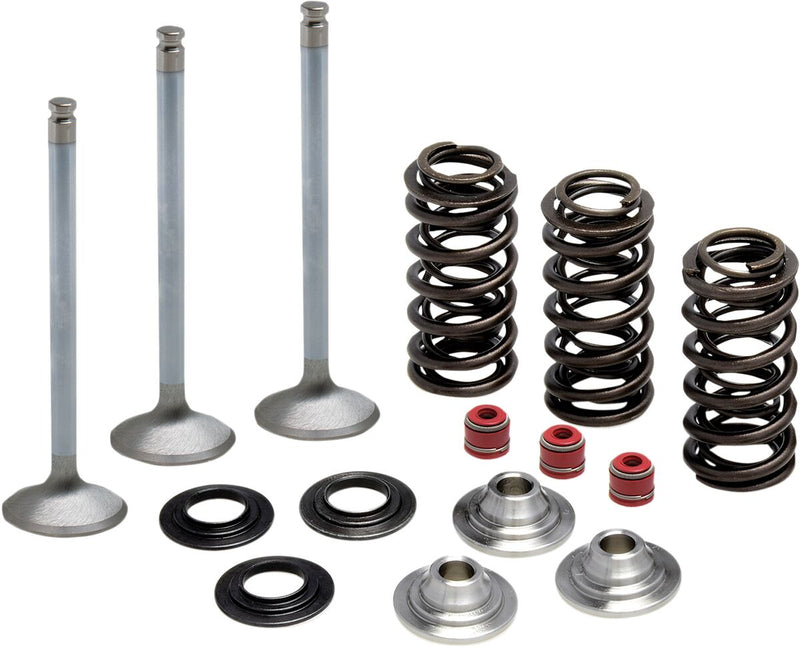 Kibblewhite Intake Stainless Conversion Valve and Spring Kit for 2003-2017 YAMAHA White Diamond® Stainless #80-80950