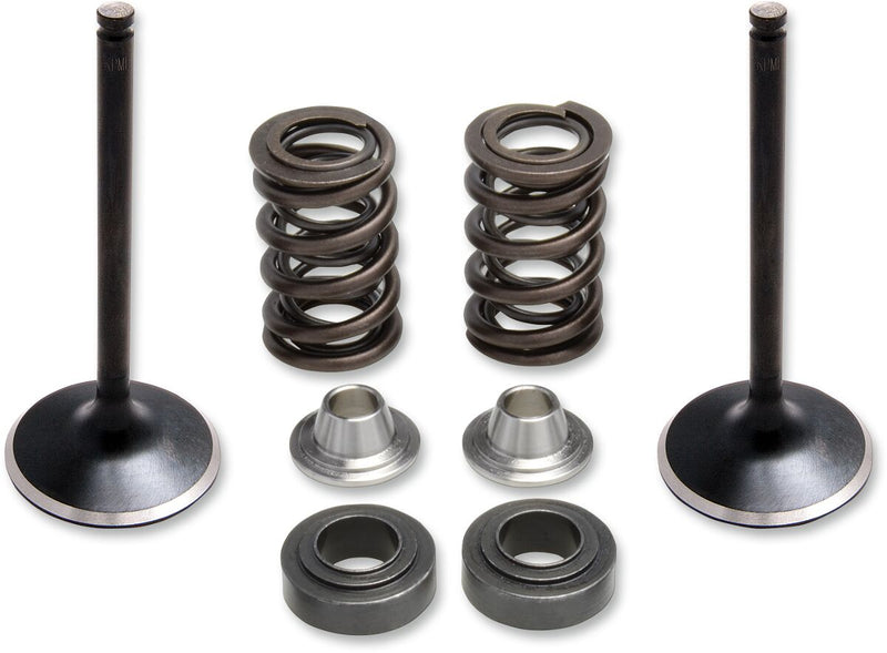 Kibblewhite Intake Stainless Conversion Valve and Spring Kit for 2014-2017 YAMAHA Black Diamond™ Stainless
