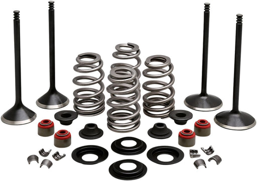 Kibblewhite Engine Valve Kit for 1996, 1999-2017 Harley-Davidson Engine Kit Black Diamond™ Stainless