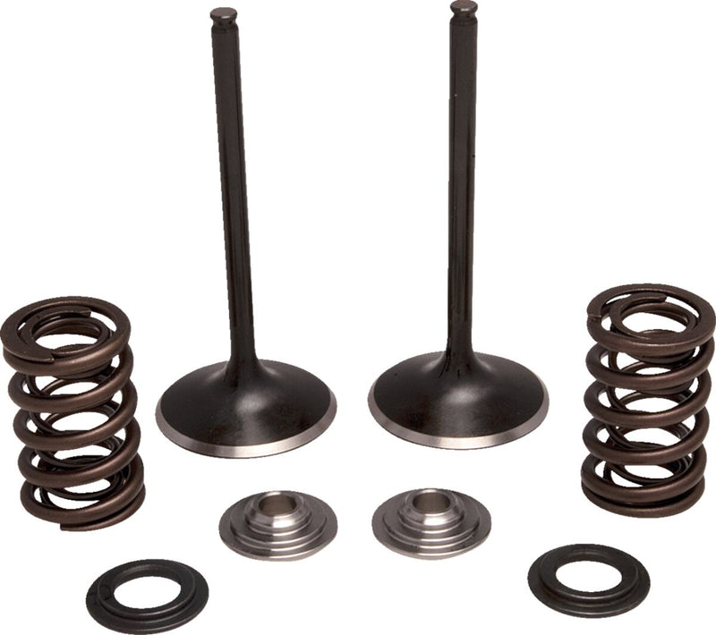 Kibblewhite Intake Stainless Conversion Valve and Spring Kit for 2018-2021 HONDA CRF 250 R Black Diamond™ Stainless