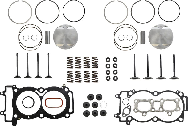 Kibblewhite Top End Service Kit for 2014 POLARIS RZR XP 4 1000 4X4 Top End Kit Black Diamond™ Stainless