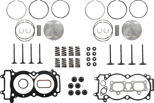 Kibblewhite Top End Service Kit for 2014 POLARIS RZR XP 4 1000 4X4 Top End Kit Black Diamond™ Stainless