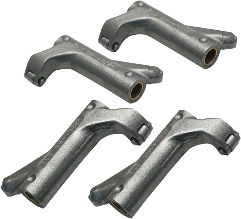 S&S Cycle Roller Rocker Arms Forged Front Rear 8620 Steel Set of 4
