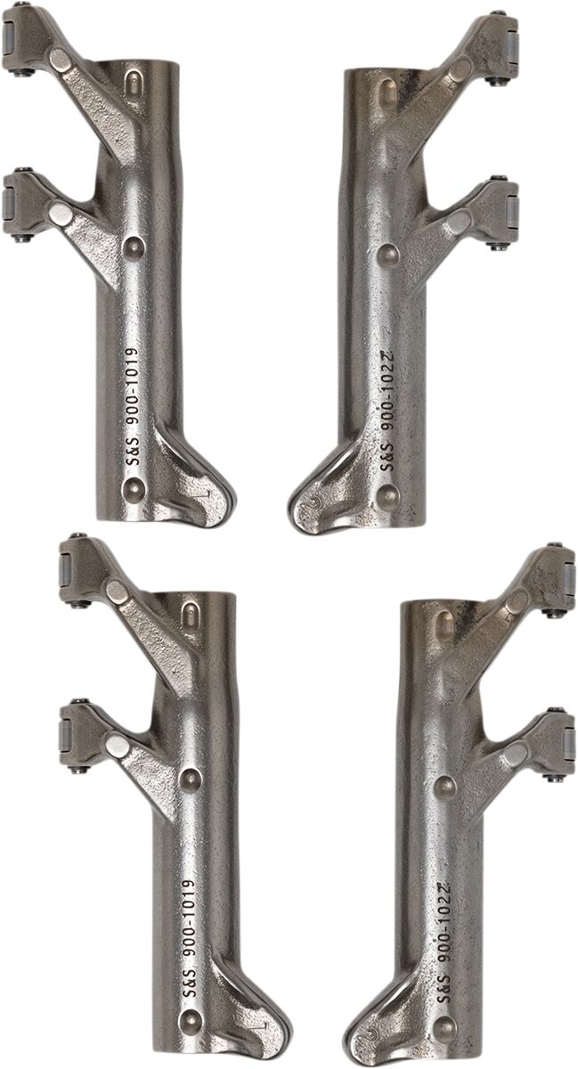 S&S Cycle Roller Rocker Arms Forged Front Rear 8620 Steel Set of 4