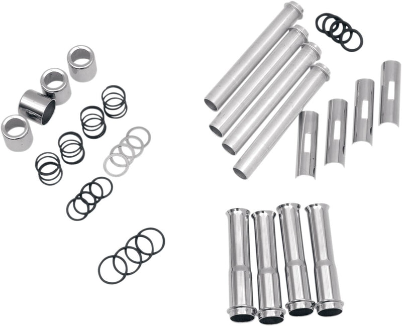 Drag Specialties Pushrod Tube Kit for Various Various Harley-Davidson Motorcycles (See Fitment List)