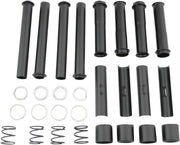 Drag Specialties Satin Black Pushrod Tube Kit for Various Various Harley-Davidson Motorcycles (See Fitment List)