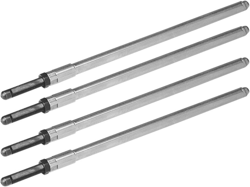 S&S Cycle "Time Saver" Chromoly Adjustable Pushrods Pushrod Kit Chromoly Steel 4 Pack #930-0052