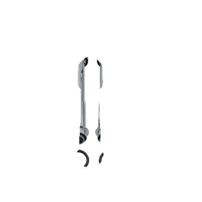 S&S Cycle Pushrod Cover Kit for 99-17 Twin Cam Chrome #106-1340