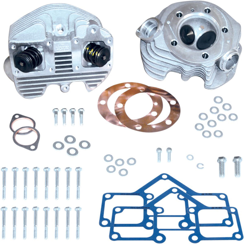 S&S Cycle Super Stock® Cylinder Head Kit Aluminium O-Ring Intake Stock Compression #90-1496
