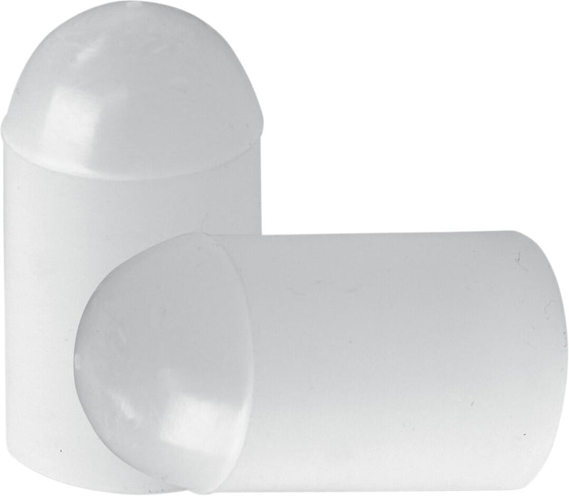 S&S Cycle Replacement Silicone Solenoid Caps White Compression Release Pair #50-1080