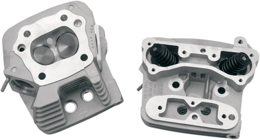 S&S Cycle Performance Replacement Head Cylinder Head Kit Natural Aluminium Low Compression Pair