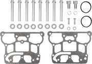 S&S Cycle 79 cc Super Stock® Cylinder Head Cylinder Head Kit Powder-Coated Silver Aluminium Pair #106-4277