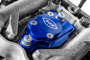 S&S Cycle Billet Head Breather for 2001-2002, 2004, 2006, 2008-2017 Harley-Davidson Cylinder Head Breather Blue Anodised 6061 Billet Aluminium Pair