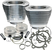 S&S Cycle Big Bore Cylinder Kit Silver Aluminium #910-0200