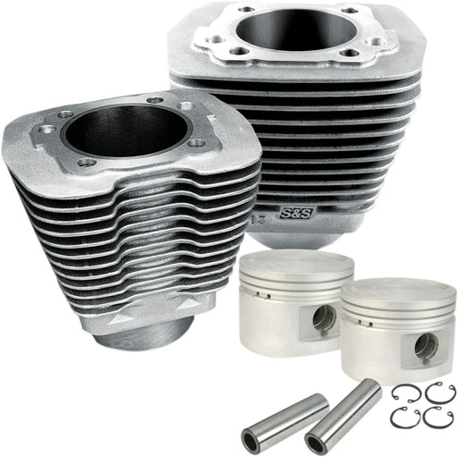 S&S Cycle Cylinder & Piston Kit Cylinder and Piston Kit Natural Aluminium