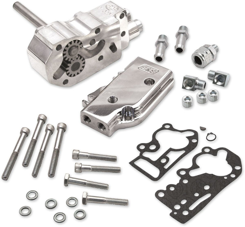 S&S Cycle Billet Oil Pump Kit Universal Cover